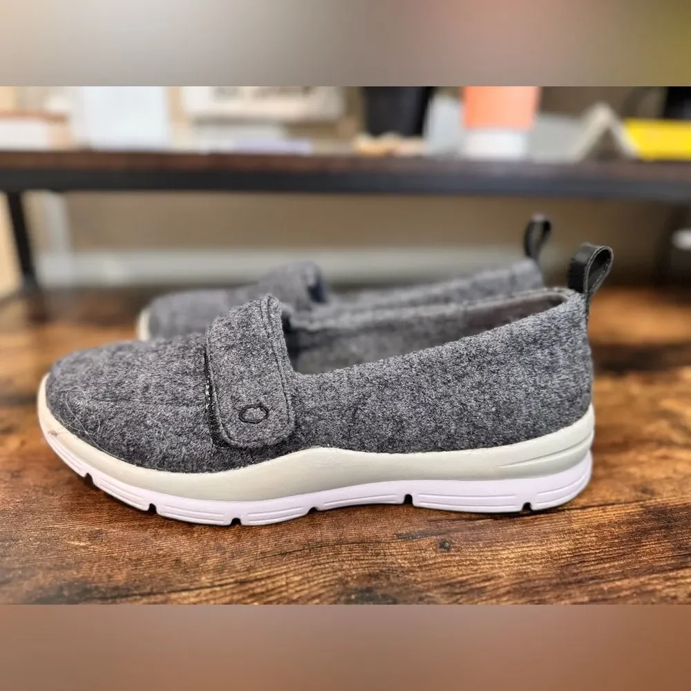 Dr.‎ Comfort Grey Wool Autumn Casual Espadrille size 9